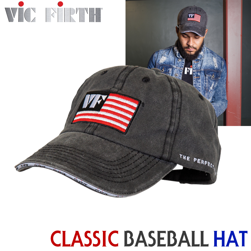 [★드럼채널★] Vic Firth CLASSIC BASEBALL HAT (야구모자) / PFLAGHAT